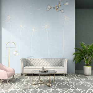 天洋墙布jcc墙布无缝全屋高档刺绣壁画客厅卧室壁布背景墙壁画