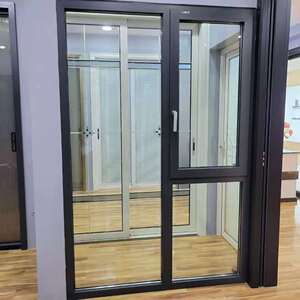 美顺门窗ms-9065系统窗封阳台阳光房隔音窗铝合金窗纱一体窗