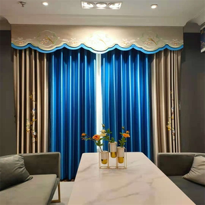 俊林美饰美家新中式 玉兰飞鸟窗帘