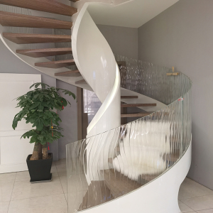 楼梯扶手旋转楼梯阁楼楼梯复式楼梯室内楼梯踏步立柱可定制