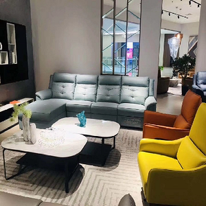 索菲尼真皮乳胶沙发 1002b功能沙发 家用健康现代简约风转角沙发