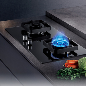 老板燃气灶具嵌入式大火力环喷节能钢化玻璃煤气灶9b00店面同款