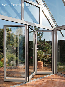 德国旭格门窗系统门窗schuco/旭格ass70fd折叠门(含五金件)