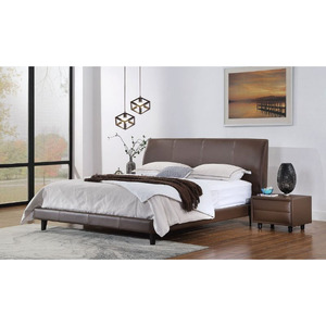 【云岩】卡路福玛雅床架1米8*2米双人床真皮材质现代轻奢卧室健康