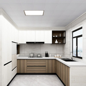 名族智能厨房卫生间集成吊顶铝扣板天花板吊顶扣板材料安装