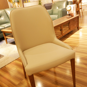 kuka/顾家家居 工艺系列橡木实木餐椅客厅餐厅餐椅ptk601