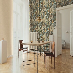 德诺壁纸软装神秘国度新古典风格美式轻奢无纺布材质