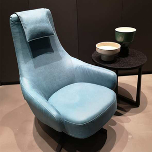 miland米兰国际布艺沙发休闲椅lc15高端大气时尚单椅好搭配轻奢风