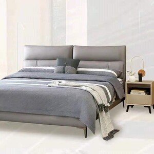 顾家家居现代简约多功能真皮电动轻奢沙发床客厅小户型三人位60190人