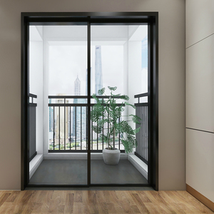 欧迪克马尔默系列厨房客厅窄边铝合金玻璃推拉门移门简约风格
