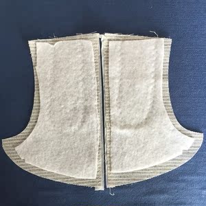 衬布 胸衬 定制西9服黑炭衬 休闲小2西装胸衬 服装辅料