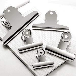 夹子文具金属小夹子工具强力不锈钢铁夹子办公用品文件票据书夹子多