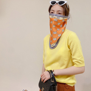 22春夏新款韩版三角巾遮阳裹胸头巾发带女士百搭装饰时尚领巾