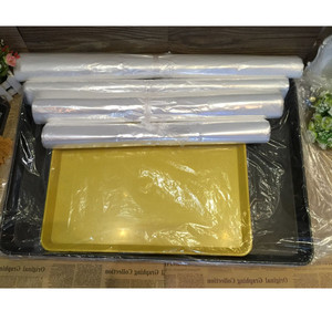 套盘袋透明烤盘袋环保烘焙精品快餐熟食大号一次性食品袋袋子专用