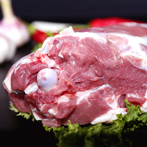 菁茂甘草羊 甘肃羊腿整只新鲜带骨羔羊后腿肉原切5斤炖炒烧烤食材