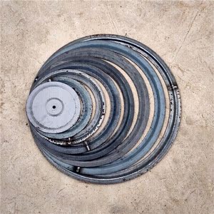 钢板锅圈盖炉子用耐烧坚固封火炉圈煤炉配件压火铁板配件封火盖