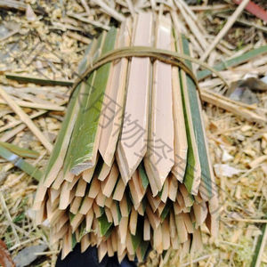 竹条放样测量竹片工程花园篱笆栅栏毛工地挡土围栏木竹片桩2厘米|