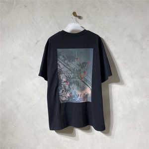 [5折现货】fog短袖t恤fear of god背后花卉短袖t恤男女宽松短袖
