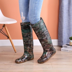 女插秧鞋过膝雨鞋防滑裤软底雨靴工作耐磨钓鱼种田水鞋