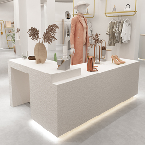 服装店中岛展示台鞋包店陈列道具产品高低桌流水台饰品摆放置物架