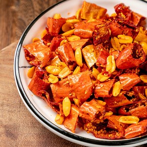 黄飞红花生香脆椒300g辣椒酥下酒菜辣椒麻辣香辣酥花生脆干辣椒