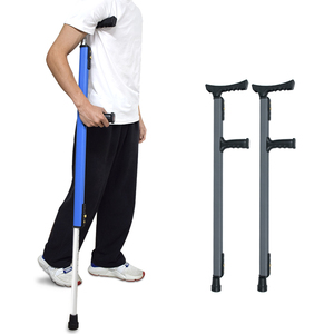 拐杖骨折双拐腋下拐防滑拐棍年轻人时尚扙残疾医用小儿麻痹助行器