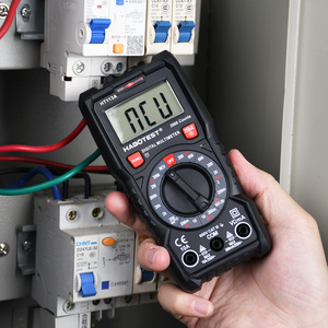 小型数显式万用表便携式高精度数字万能表智能防烧维修电工测电表