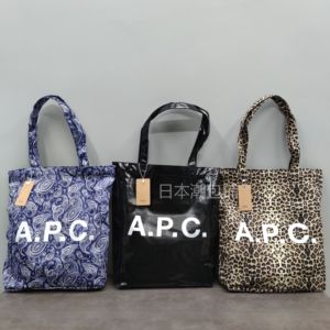 日本韩国APC Tote bag单肩包手提包购物袋手提袋托特大容量妈咪包