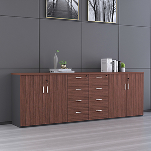 办公桌边桌下文件柜财务储物可移动高低长条柜hulsta前后专卖店320