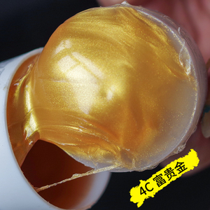 不锈钢金色玻璃胶闪玫瑰金带闪光亮金色铝塑钢门窗专用填缝密封胶