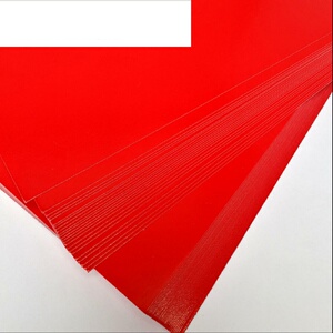 红色激光铜版纸