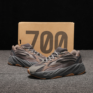 yezi yeezy正版椰子700v2晶洞宝藏正品官网黑魂厚底老爹鞋男ins潮