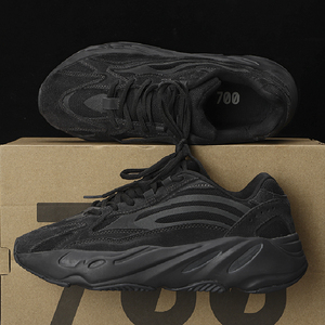 正品官网yezi yeezy椰子700v2黑魂老爹鞋男过毒正版灰白真爆潮鞋