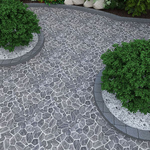 室外走廊的瓷砖