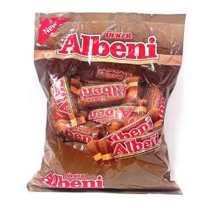 阿乐巴尼Albeni牛奶夹心巧克力500克Mini哈萨克斯坦进口袋装包邮
