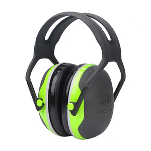 3M耳罩X4AX5A专业防噪消音降噪耳机睡眠学生学习架子鼓射击打击乐