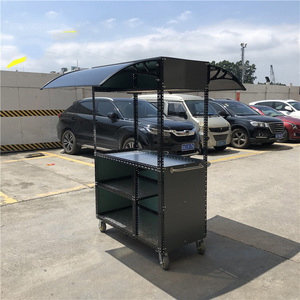 卖凉皮的小推车车摆摊凉面移动小吃商用架子手推街景餐车街边流动