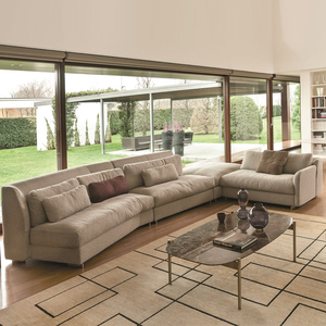 克度意式布艺沙发中小户型三四人位客厅北欧沙发组合可拆洗科技布