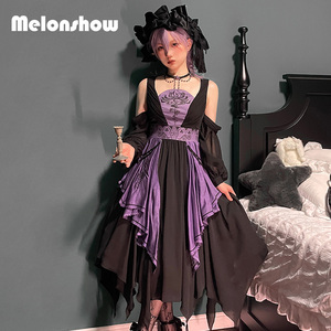 【melonshow】冥川摆渡JSK 尾款/全款 哥特暗黑原创设计Lolita裙