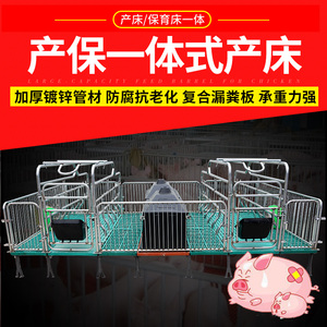 猪产床包邮双体母猪产床仔猪欧式床母猪产保一体产床定位栏保育床