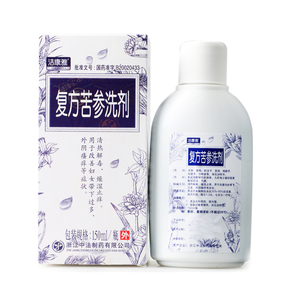 jakanya/洁康雅 复方苦参洗剂 150ml*1瓶/盒 清热解毒燥湿止痒 用于