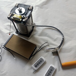 不锈钢锥形旗杆电机自动智能升降数控带音乐同步遥控配件正品包邮