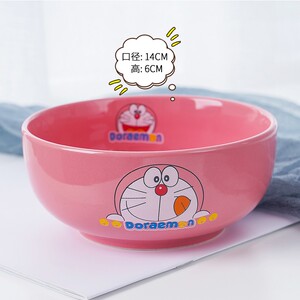 小叮当机器猫景德镇啦a梦碗陶瓷儿童卡通碗可爱单个饭碗创意个性