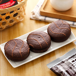 韩国进口蛋糕派好时巧克力奶油夹心糕点早餐点心面包休闲食品小吃