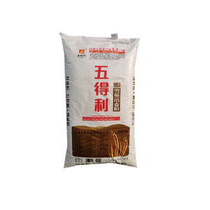五得利面粉50斤七星