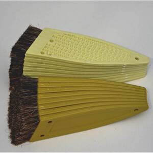 马尾毛鞋排刷 马尾刷子 鞋厂刷 做包刷胶斜排刷 斜口刷 10把.