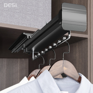 橱柜顶装衣架杆