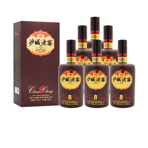 沙城老窖传承8浓香型白酒38度/42度500ml*6纯粮食酒 固态发酵
