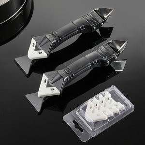 刮刀刮胶神器多功能打胶清理美缝工具金属头铲刀墙角修边铲胶刮板