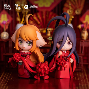 狐妖小红娘周边涂山红红东方月初十里红妆q版手办婚礼官方正版